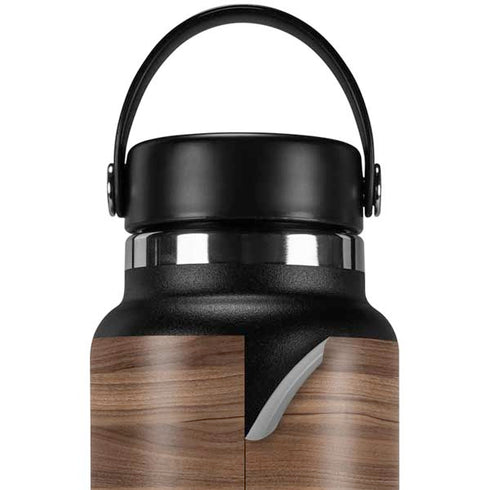 Natural Walnut Wood Hydro Flask 32oz Wide Mouth Skin